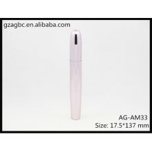 Aluminium moderne & vide ronde Tube Mascara AG-AM33, AGPM emballage cosmétique, couleurs/Logo personnalisé